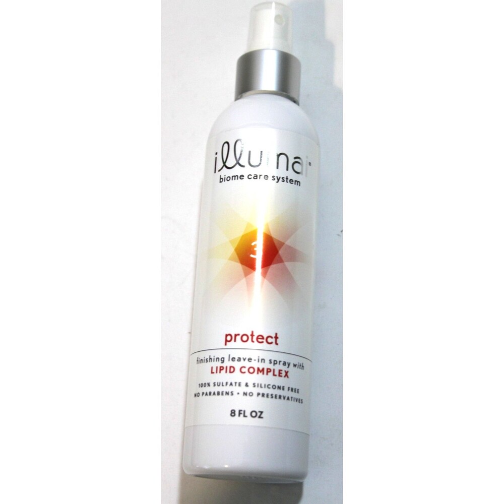 Illumai Biome Care Leave In Spray 8 oz Sulfate Free GMO Free Hair Protect New